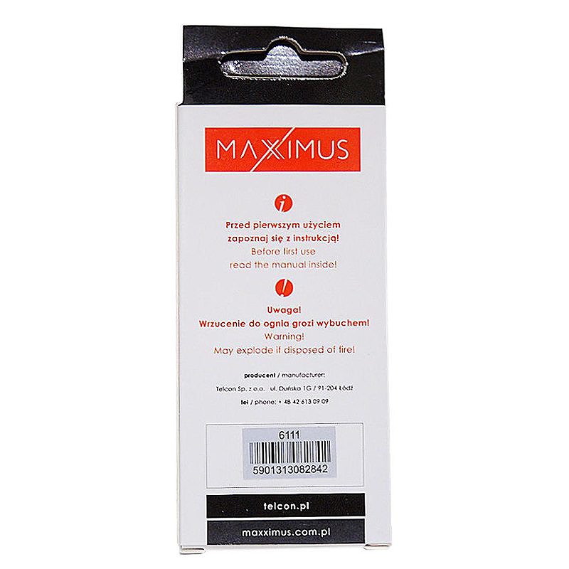 BAT. MAXXIMUS NOK 6111 1050 LION - Billede 5